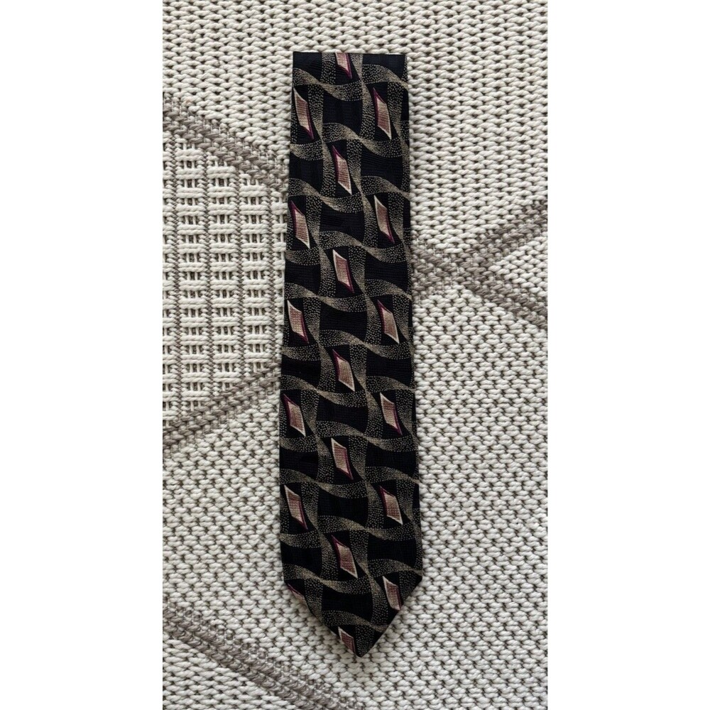 Ferrell Reed Nordstrom Silk Tie Printed in Italy Handmade in USA MSRP $125